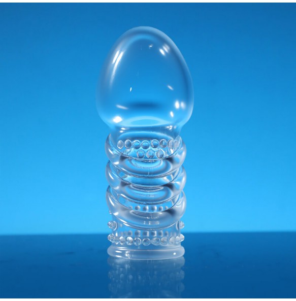 MizzZee - Soft Delay Glans Sleeve (Full Set 2 Pieces) MizzZee - Soft Delay Glans Sleeve (Full Set 2 Pieces)